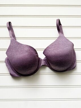 Victoria’s Secret 32D Purple Uplift Semi Demi Bra